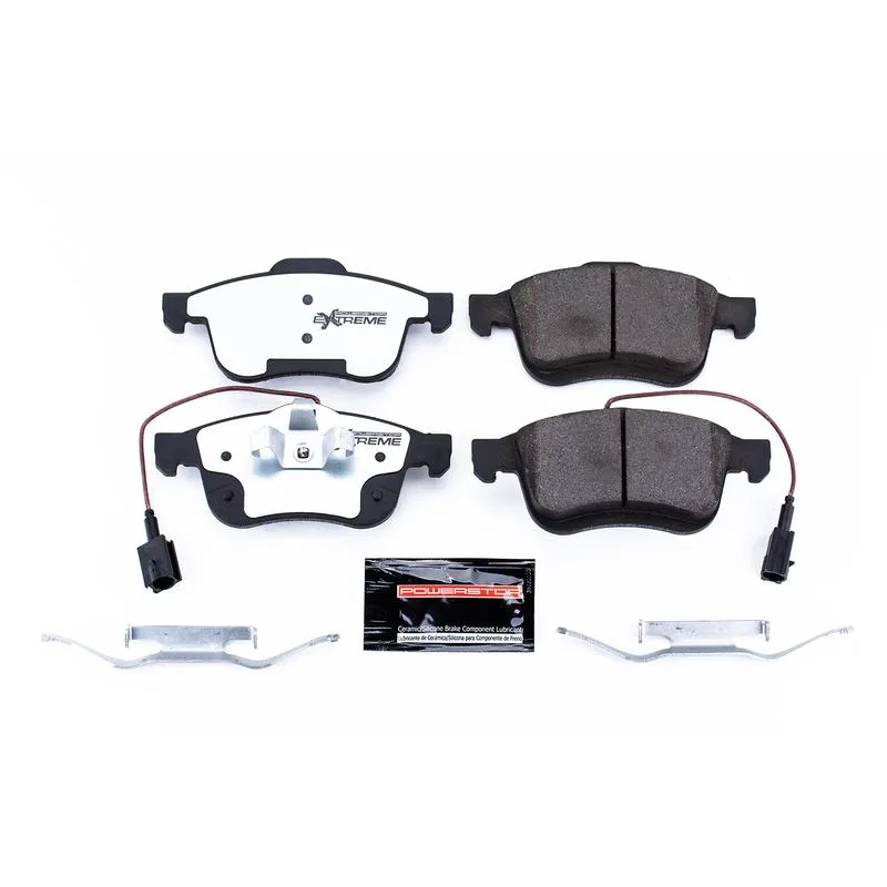 Z36-1721A – POWERSTOP Brake Pad, FMSI Number D1721A Carbon-Fiber Ceramic Brake Pads Set Of 4 With Premium Stainless S...